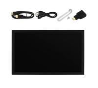 Elnwnnkc Pantalla LCD De 7 Pulgadas Monitor Multimedia HD720P Altavoz 1 5 W Entradas VGA AV Compatibles con HDTV para Monitor Compatible con Streaming Juegos