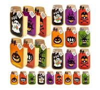 Elnwnnkc Paquete de Fiesta de Halloween Espeluznante de 24 Piezas con Dulces y Surtido de Regalos para Noche de deleite espantoso Cajas de Suministros para Fiesta de Halloween