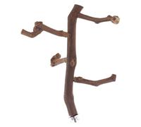 Elnwnnkc Percas de madera natural para pájaros, jaula de pájaros, juguete para moler patas, periquitos, juguetes para cacatúas, conures, periquitos, perca para periquitos, jaula de madera