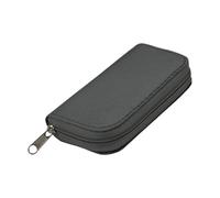Elnwnnkc Práctica cartera de nailon EVA para tarjetas de memoria de gran capacidad, organizador de almacenamiento, funda de transporte, cartera de almacenamiento de memoria
