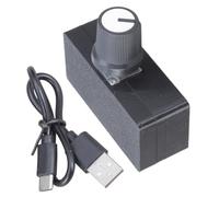 Elnwnnkc Precise Fan Speed Regulator 4 Wire Fans Type C Power Input For Water Cooling Heat Dissipation Computer Case Voltage Regulator