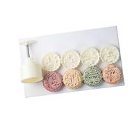 Elnwnnkc Prensa Manual para Pasteles De Moldes Chinos Utensilios Hornear De ABS Sellos Galletas Uso Profesional Y Doméstico Equipo Hacer En