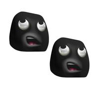 Elnwnnkc Protectores Flexibles para Asientos de, diseño de Personajes, Todos los vehículos, Tela a Prueba de arañazos, Lavable a máquina, 2 Fundas elásticas para reposacabezas de