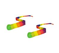 Elnwnnkc Rainbows Cometas Lanzamiento de Pelotas Recibir Juguete Emocionante Equipo de Ejercicio para Formar Equipos para niños Práctica de coordinación Serpentinas sensoriales