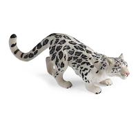 Elnwnnkc Realista de Leopardo de Las Nieves, Juguete Creativo de Guepardo, de Leopardo, Estatua de Nieve, decoración de Animales Salvajes, Juguete Educativo Coleccionable para Aprender sobre los