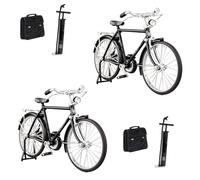 Elnwnnkc Rompecabezas De Bicicletas Postales Modelo Exhibición Retro En Miniatura Aleación para Coleccionistas Y Decoración del Hogar Decoración Bicicletas Postales Históricas