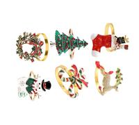 Elnwnnkc Servilleteros Elegantes con Forma De Ciervo Navideño Vajilla Metal Decorativa para Decoraciones Comedor Temporada Clip Servilletas con Forma Ciervo Festival