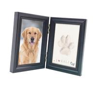 Elnwnnkc Set conmemorativo de Animales Que Incluye Arcilla y portafotos Plegable Recuerdo de pérdida de Mascotas