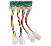 Elnwnnkc Simuladores de ventilador cuadrado 4 en 1 de 12 V, 4 pines, emulador especial para S21 S19K Fan Spoofer Dummer Herramienta de refrigeración de gestión de accesorios