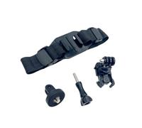 Elnwnnkc Soporte De Casco De Liberación Rápida para Cámaras Deportivas Instalación Sin Herramientas Seguro En Cascos De Seguridad para Escalada En Bicicleta Soporte para Cámara