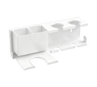 Elnwnnkc Soporte de Pared para secador de de Calidad de salón Construcción de Acero Carbono con Capacidad de Carga de 5 kg Diseño Compacto para encimeras Que liberan desorden 3 Opciones de Acabado