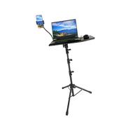 Elnwnnkc Soporte De Proyector Pie Ajustable para Trabajo Pesado Capacidad Peso 55 Libras Base Trípode Plegable Almohadilla Antideslizante Escritorio Pie Ajustable Soporte