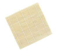 Elnwnnkc Tapete enrollable de bambú, rodillo para sushi, rodillo | Bambú natural, herramientas japonesas para hacer sushi de cocina, máquina para hacer rollos de pollo, cuadrada,