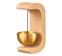 Elnwnnkc Timbre magnético de Madera, para Regalo de inauguración de la casa y Uso en jardín del hogar, campanillas para Abrir Puertas, decoración del hogar