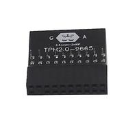 Elnwnnkc TPM V5 - Módulo de seguridad de cifrado con tarjeta remota, tarjeta base para módulo de seguridad de criptografía, placa base, plataforma confiable para actualizaciones de computadora