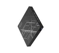 Elnwnnkc Unidad De Disco Externa con Puerto Doble USB3.0 Tipo C Grabación Velocidad Textura Cepillada para Gestión Datos Computadora Unidad Externa CD Interfaces Dobles USB Tipo C