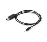 Elnwnnkc USB Powered 5V To 9V Charging Cord 3.5x1.35mm Connectors For LED Strips and Gadgets Voltages Boosters Wire 39.37inch