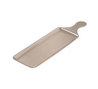 Elnwnnkc Vajilla de acero inoxidable Platos para servir carne Picnics rectangulares Platos para acampar Vajilla para fiestas para exteriores e interiores para servir aperitivos