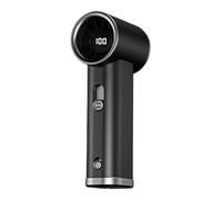 Elnwnnkc Ventilador De Escritorio Mano Múltiples Velocidades Pantalla Más Inteligente Ejecución 3 Operaciones Bajo Ruido Batería Recargable para Uso En Interiores Y Exteriores Uso En