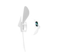 Elnwnnkc Ventilador De Techo Función Remota USB Engranaje 3 Velocidades Luz Nocturna Diseño Desmontable Ligero para Exteriores Interiores Refrigeración Dormitorios Bajo Ruido