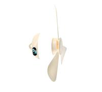 Elnwnnkc Ventilador De Techo Función Remota USB Engranaje 3 Velocidades Luz Nocturna Diseño Desmontable Ligero para Exteriores Interiores Refrigeración Dormitorios Bajo Ruido