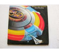 ELO Out Of The Blue 2LP Jet UAS1100 EX/VG 1977 double LP with inners and poster, NO SPACESHIP