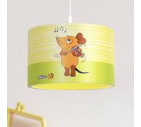 Elobra Lámpara colgante 25/40 ratón, amarillo, E27, 1 luz, plástico