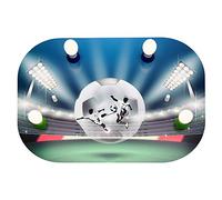 elobra - Lámpara de techo Fútbol Soccer Fight Arena con LED, madera, verde/azul, a + +