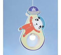 Elobra Little Astronauts Lámpara colgante Panda
