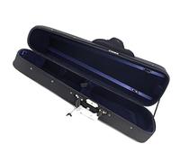 ELODEK Profesional Violín Caso Tela Oxford Negra Y Madera Contrachapada Cómoda En El Interior del Estuche Triangular para Violín con Correas Violín Caso (Color : 4/4)