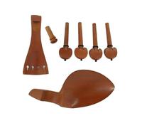 ELODEK Violín Cuerda Instrumento Accesorios Piezas De Violín Mentonera Placas De Dibujo Perilla Cordal Y Clavijas Tamaño 4/4 3/4 1/2 1/4 Accesorios para Violín (Color : 1/4)