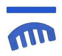 ELODEK Violín Cuerda Instrumento Accesorios Silenciador De Violín De Práctica De Goma, 10 Uds., para Violín 1/2-3/4, Piezas De Violín De 5 Puntas (Color : Blue)