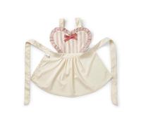 Elodie Details Babero Delantal Bebé con Lazos, Impermeable Ajustable Lavable a Máquina Sin BPA OEKO-TEX, Alimentación Complementaria BLW Guardería Manualidades Niña Niño Unisex - Candy Stripes
