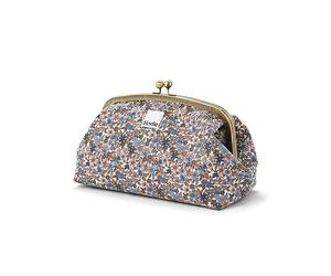Elodie Details Bolsa de Aseo Zip&Go de Lona - Forma rígida - Cambio de bebé y Accesorios - Jardin Bleu