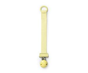 Elodie Details Clip Chupete Bebé - Cadena Chupete & Chupetero Universal - Sin BPA - Sujeta Chupete Niño Niña - Portachupetes Recién Nacido - Regalo Bebé Unisex - Sunny Day Yellow