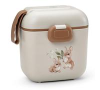 Elodie Details Fiambrera Infantil, Bento Box Sin BPA con Compartimentos y Tenedor | Apta para Microondas y Lavavajillas | Caja de Almuerzo para Escuela y Guardería | 800ml | Bunny Darling
