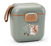 Elodie Details Fiambrera Infantil, Bento Box Sin BPA con Compartimentos y Tenedor | Apta para Microondas y Lavavajillas | Caja de Almuerzo para Escuela y Guardería | 800ml | Chipmunk Darling