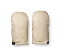 Elodie Details Manoplas para Silla de Paseo - Impermeable y Cortavientos, Talla universal - Pure Khaki (beige)
