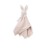 Elodie Details Mantita de apego bebé, Peluche de Conejo doudou, Toalla de Seguridad para recién Nacidos, dudus Extra Suave para Dormir, Blinkie de 100% algodón orgánico con Öko-Tex, Belle Pink