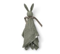Elodie Details Mantita de apego bebé, Peluche de Conejo doudou, Toalla de Seguridad para recién Nacidos, dudus Extra Suave para Dormir, Blinkie de 100% algodón orgánico con Öko-Tex, Hazy Jade