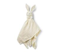 Elodie Details Mantita de apego bebé, Peluche de Conejo doudou, Toalla de Seguridad para recién Nacidos, dudus Extra Suave para Dormir, Blinkie de 100% algodón orgánico con Öko-Tex, Vainilla Blanca