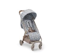 Elodie Details Mondo Stroller® - Cochecito ligero desde 0 meses hasta 22 kg - Posición totalmente reclinable, cierre y dirección con una mano, equipaje de mano - Cochecito de viaje - Garden Leo Toile