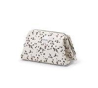 Elodie Details Neceser/Bolsa de Viaje Zip&Go de Lona de Algodón Amplia Apertura, Dalmatian Dots, Bolso cambiador y aseo con amplia apertura y estructura sólida