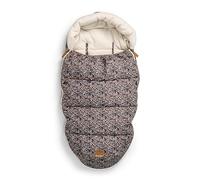 Elodie Details Saco para Silla de Paseo Universal de Invierno, Saco de Dormir para Carrito de Bebé con Forro Polar, Saco para Capazo de Cochecito Impermeable, Cortaviento - Jardín Azul