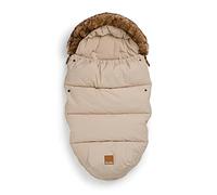 Elodie Details Saco para Silla de Paseo Universal de Invierno, Saco de Dormir para Carrito de Bebé con Forro Polar, Saco para Capazo de Cochecito Impermeable, Cortaviento - Caqui puro