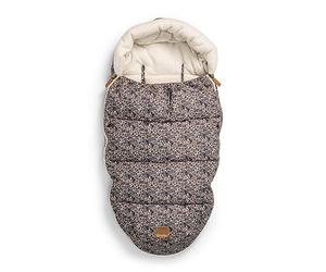 Elodie Details Saco para Silla de Paseo Universal de Invierno, Saco de Dormir para Carrito de Bebé con Forro Polar, Saco para Capazo de Cochecito Impermeable, Cortaviento - Jardín Azul