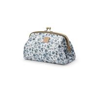 Elodie Details Zip&Go - Bolsa de pañales de algodón con apertura ancha, bolsa de pañales para bebé, bolsa de lactancia, bolsa de aseo, bolsa de aseo, bolsa de viaje portátil, Garden Leo Toile, Bolsa