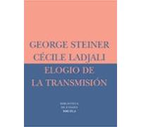 Elogio De La Transmision: Maestro Y Alumno