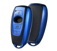 ELOHEI Funda de Llavero para Subaru, Accesorios para Subaru Forester, CrossTrek, Outback, WRX, Ascent, BRZ, Impreza Legacy, TPU Suave, protección Completa de 360 Grados