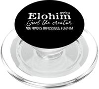 Elohim Dios El Creador - Nombres hebreos para Dios PopSockets PopGrip para MagSafe